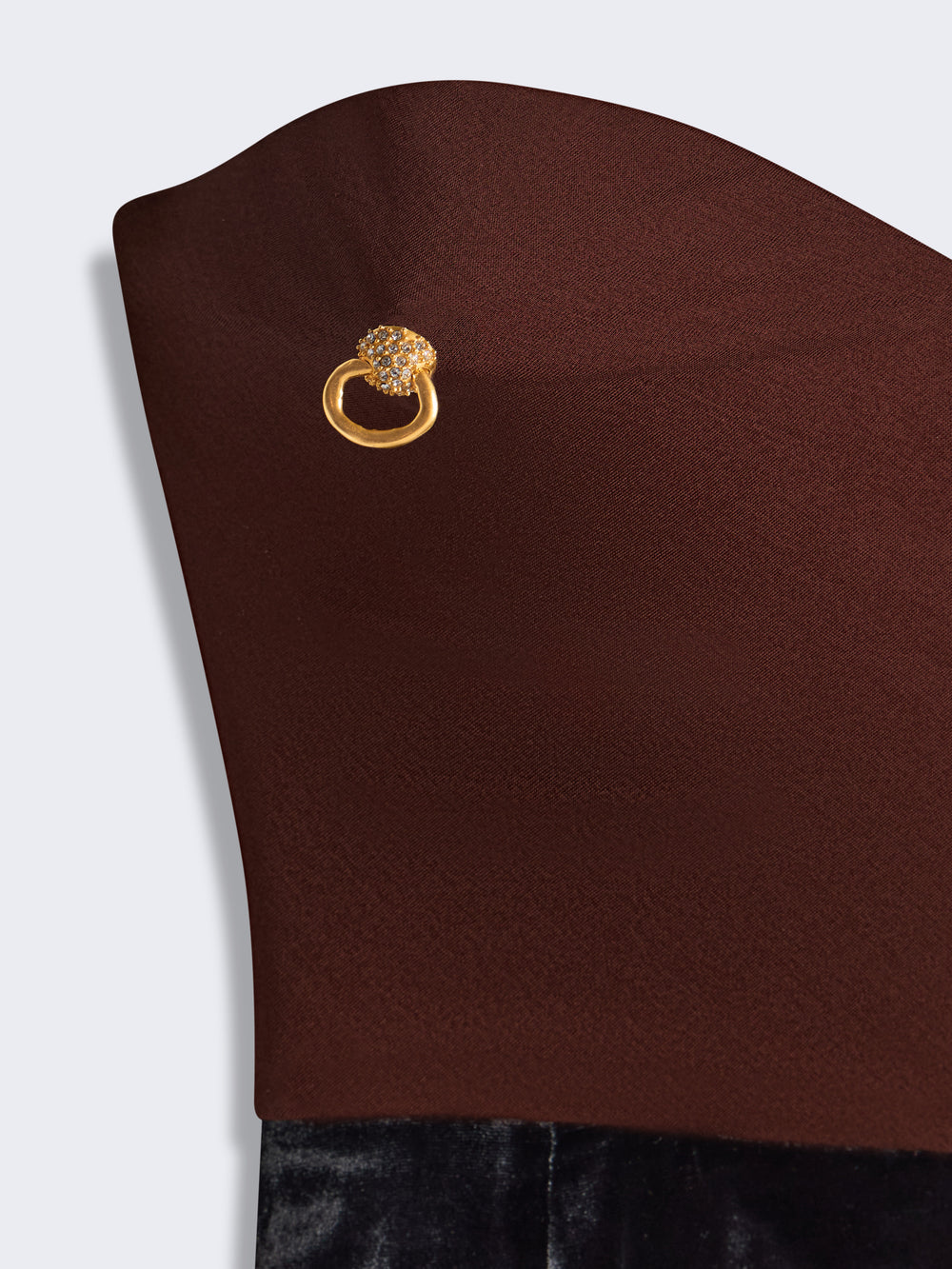 ROBE BUSTIER BI-MATIÈRE