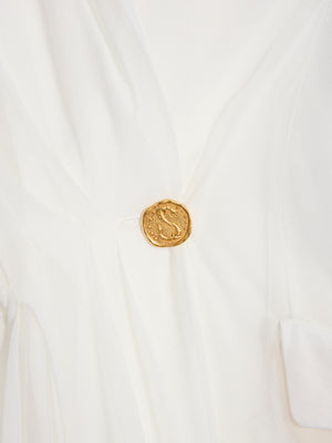 VESTE CROISÉE TRANSPARENTE