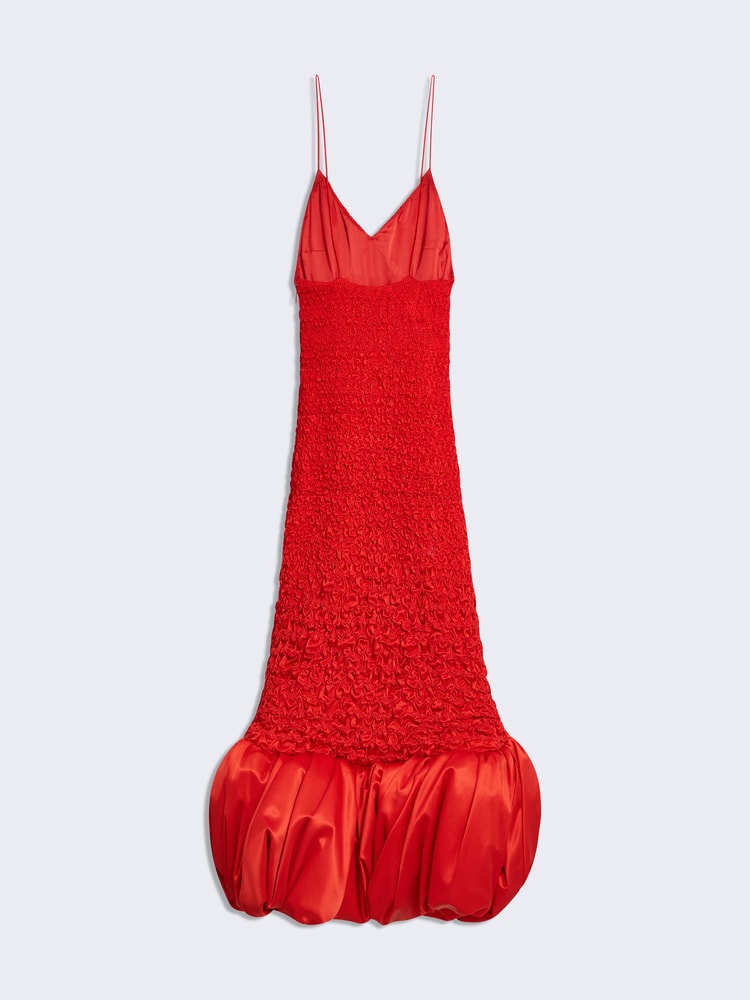 Seamless Tank Dress - Crimson Red - Elle Made Well