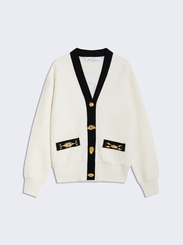 Jewelry cardigan - E-SHOP - Ready-to-Wear | Maison Schiaparelli