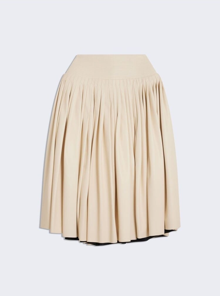 Long pleated Skirt with basque - E-SHOP - Ready-to-Wear | Maison