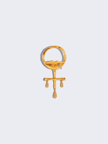 WOMAN BROOCH